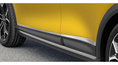 Kia XCeed 2023 onwards Side trim lines, brushed