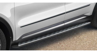 Kia Sorento 2021-2023 Side trim lines, piano black