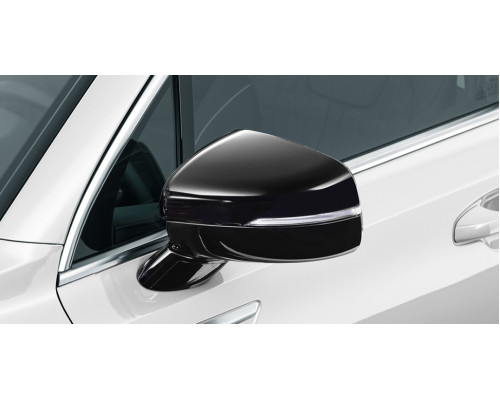 Kia Sorento 2022 onwards Door mirror caps, piano black