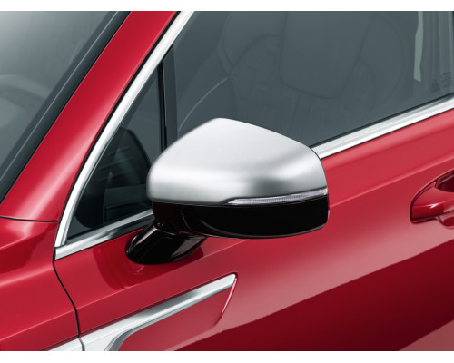 Kia Sorento 2021-2023 Door mirror caps, satin chrome optic