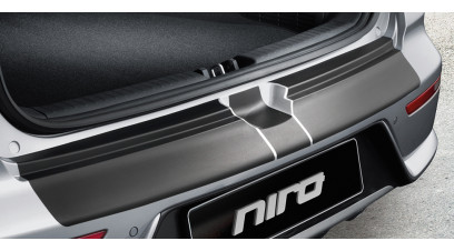 Kia e-Niro 2019-2020 Rear bumper protection foil, transparent