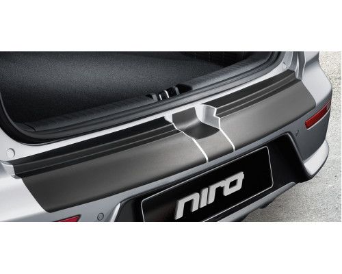 Kia e-Niro 2019-2020 Rear bumper protection foil, transparent